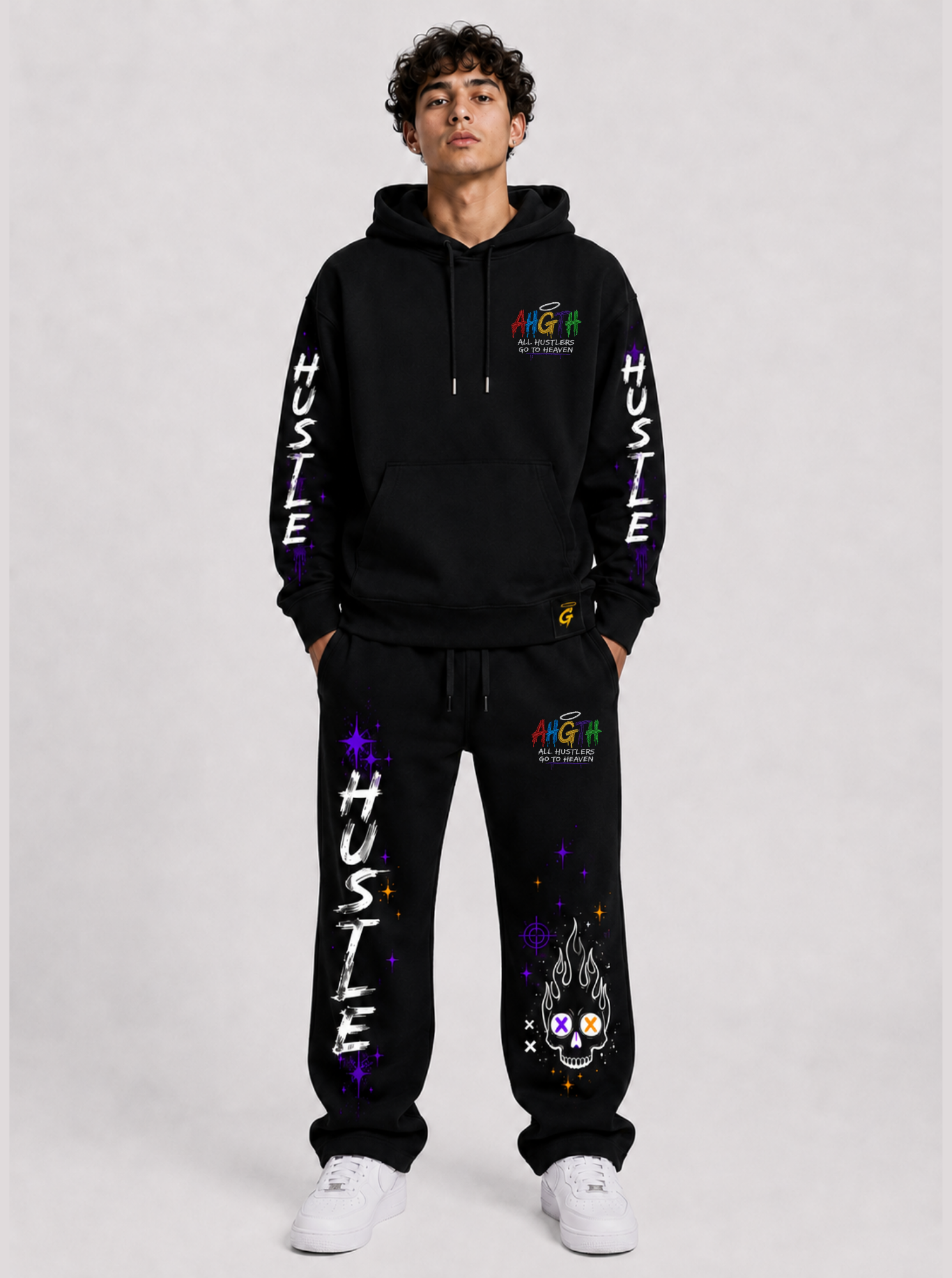 AHGTH "Hustle" Sweatpants