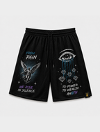 PAIN TO POWER MESH SHORTS
