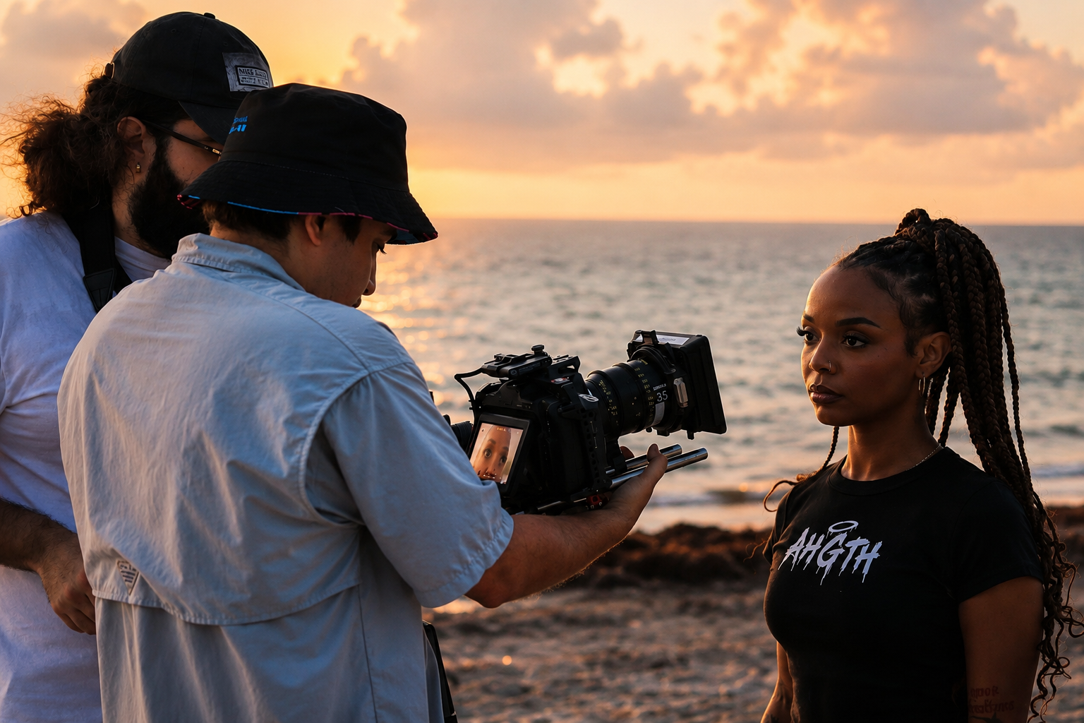 Behind the scenes